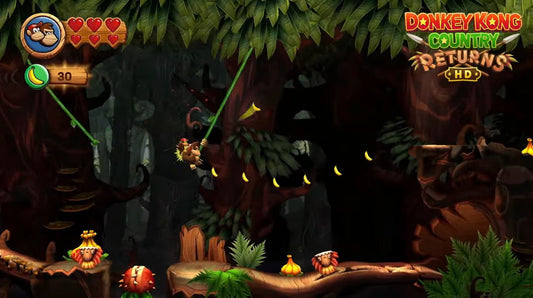 Master Movement in Nintendo’s Donkey Kong Country Returns HD