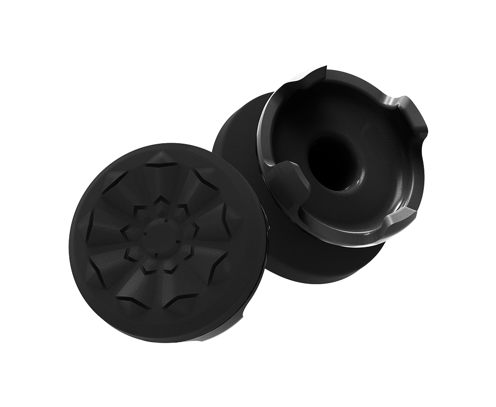  KontrolFreek FPS Freek Galaxy Black for Playstation 4 (PS4) and  Playstation 5 (PS5), Performance Thumbsticks, 1 High-Rise, 1 Mid-Rise